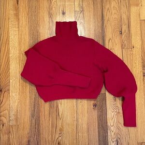 Finders keepers red cotton sweater